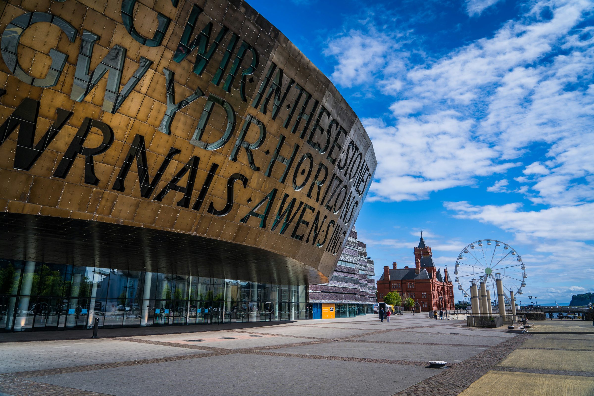 Wales Millennium Centre at Cardiff Bay