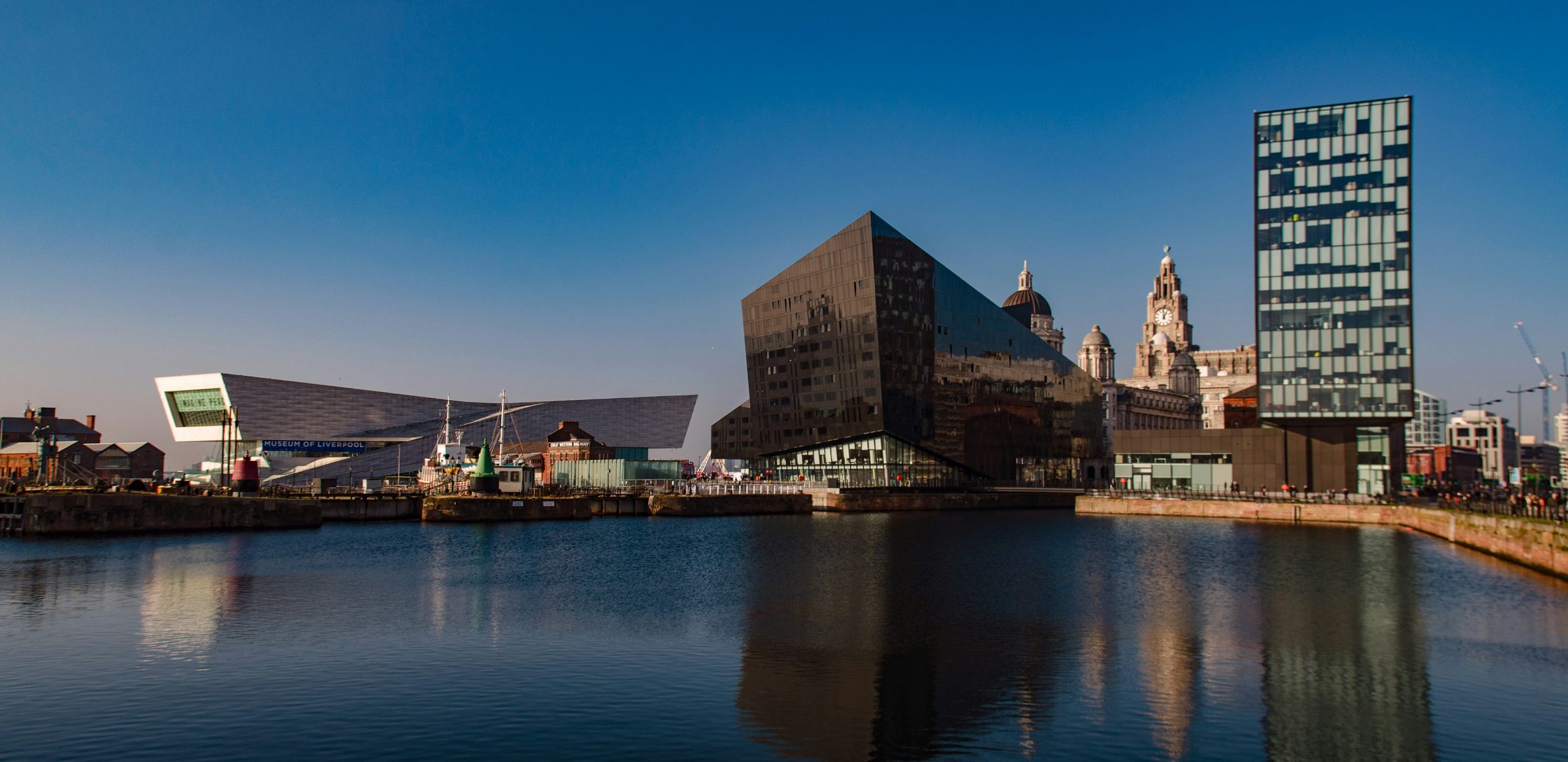 Liverpool waterfront and the Museum of Liverpool