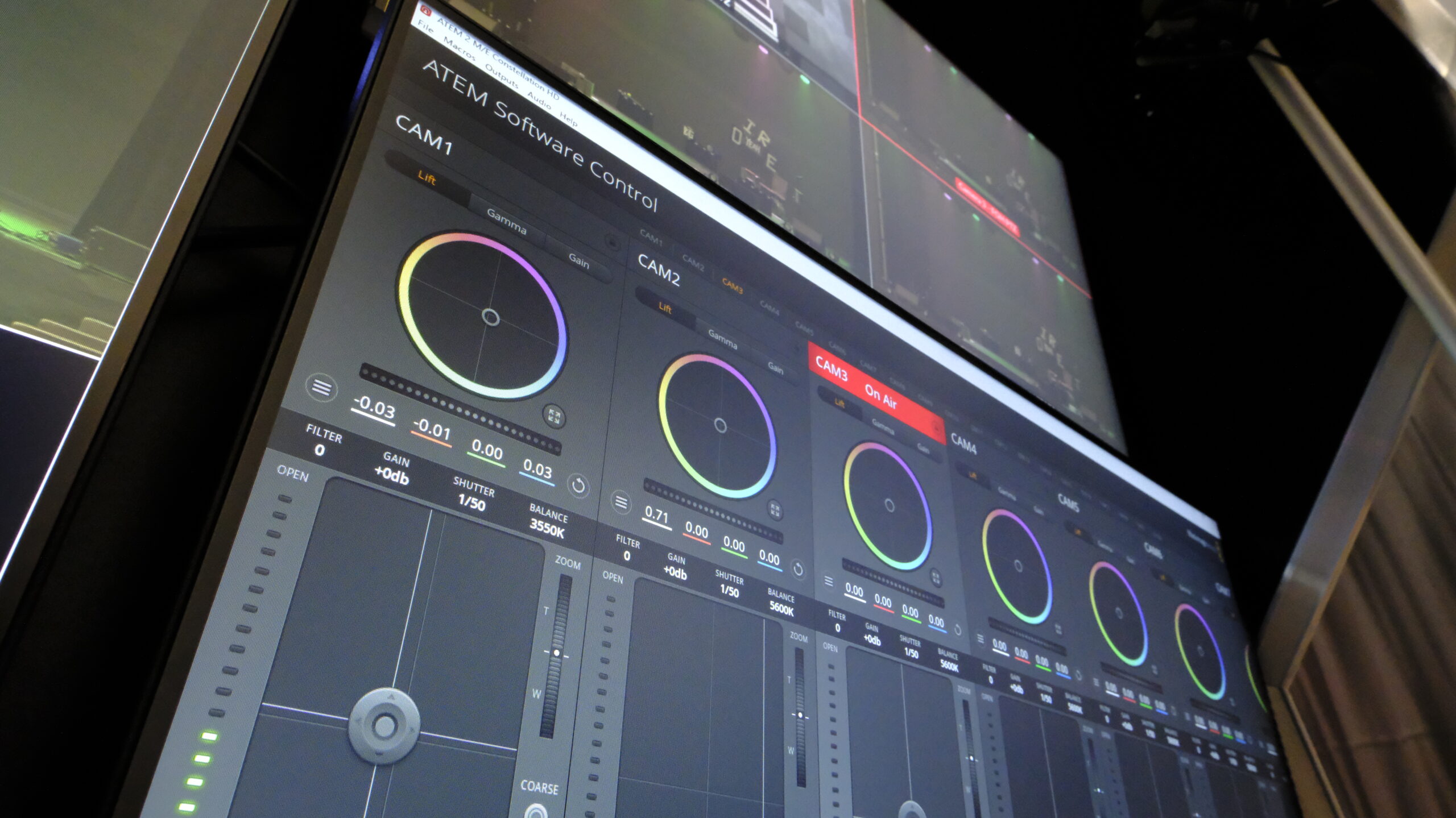 Hybrid corporate event with remote participation